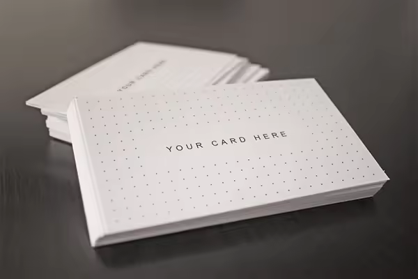 传单和名片清洁现实样机VI展示模型mockups
