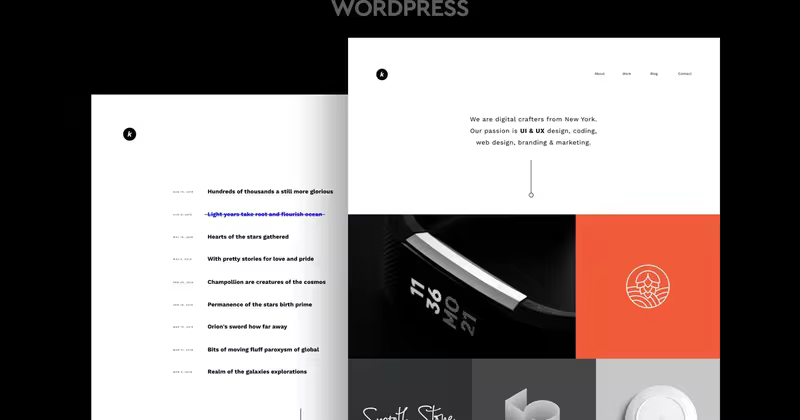 极简主义创意设计/产品展示WordPress设计师主题模板 Kapena – Minimal Portfolio WordPress Theme