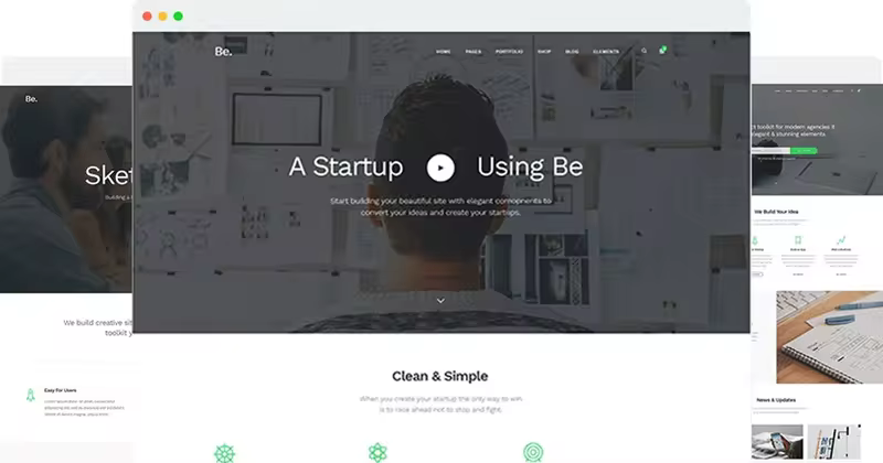 初创企业创业公司官网设计WordPress企业主题 BoTheme – Startup Business WordPress Theme