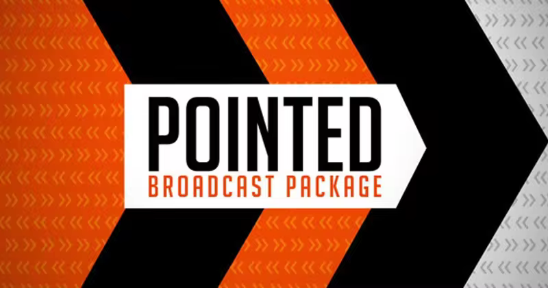 新闻时事节目视频AE模板 Pointed Broadcast Package
