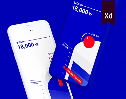 CAFÉ IN BANK – Finance App Concept