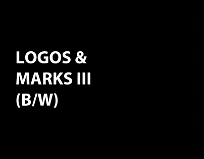 Logos & Marks III (Black & White)