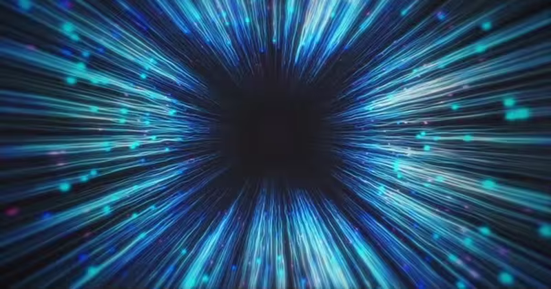 太空时光隧道穿越高清视频素材 Fly In A Darkness