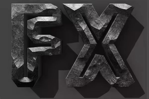【FX】逼真的雕刻岩石纹理ps动作下载