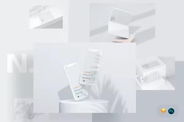 超级高清Apple设备样机套装N.mockups[LS出品, for Sketch&PS]