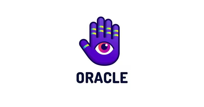 手掌眼预言主题Logo设计模板 Oracle – Logo Template