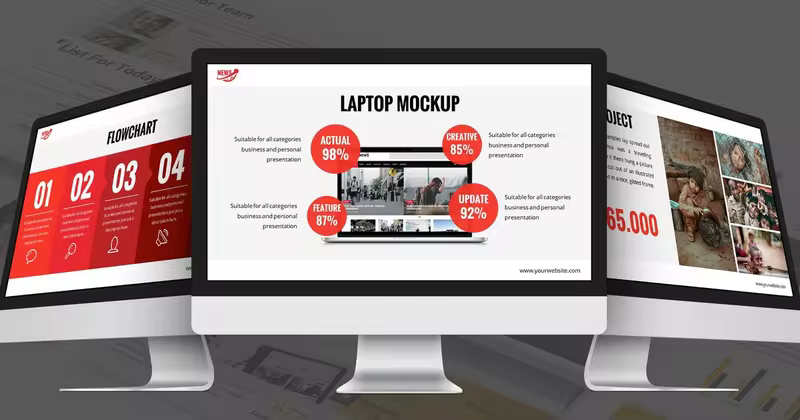 新闻多媒体主题Google幻灯片模板 News – Multimedia Google Slides Template