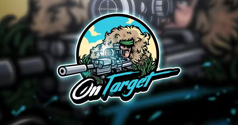狙击手电子竞技Logo&队徽设计模板 Sniper – Mascot & Esport Logo