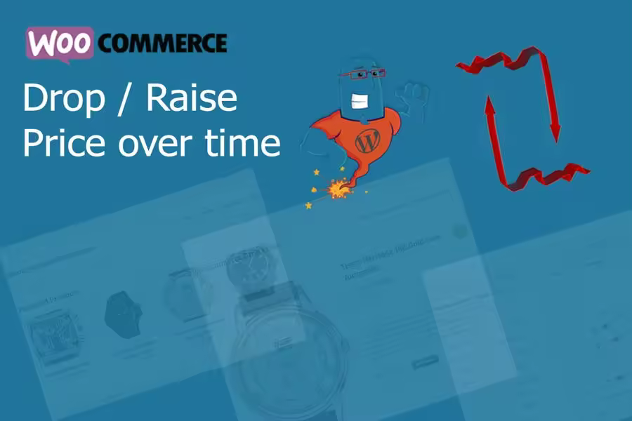 WordPress电商网站定时调价插件 WooCommerce Drop / Raise Prices