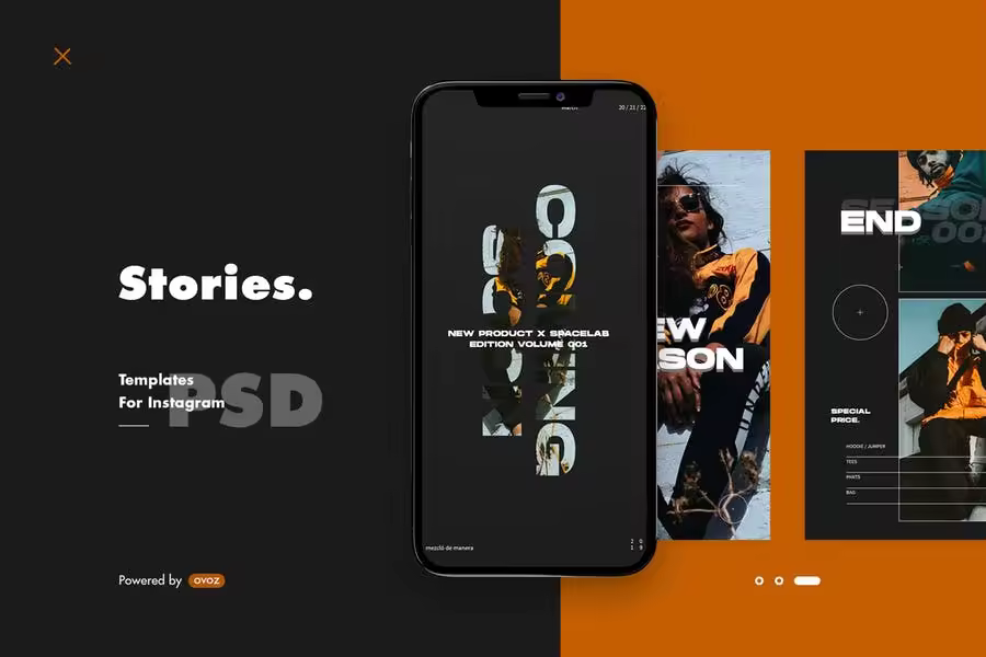 Instagram社交品牌故事模板 Instagram Story Template