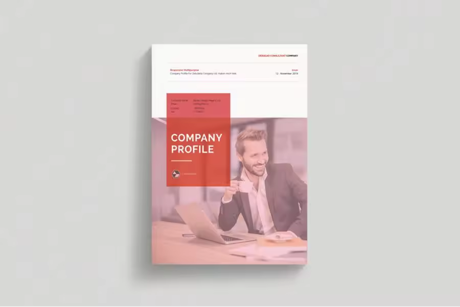 顶尖行列集团企业画册模板下载 Company Profile