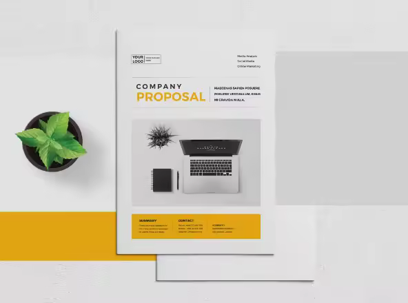业务/产品服务展示推广提案模板 Professional Proposal Template