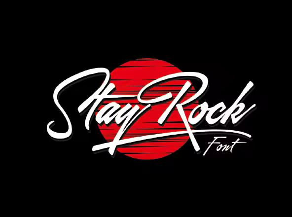 个性鲜明的英文手写字体下载 StayRock Script Font
