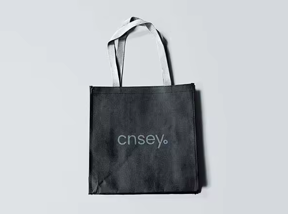 手提包/简约购物手袋设计图样机模板 Tote Bag Mockup