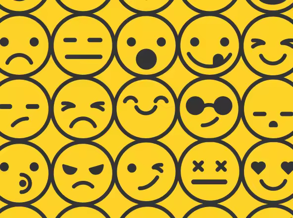 常用各种情绪表情矢量图标 Free Emoticon Icons – Vector Illustrations