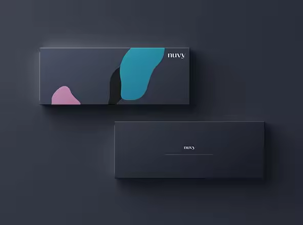 高档礼品矩形包装盒外观设计效果图样机 Rectangular Box Mockup