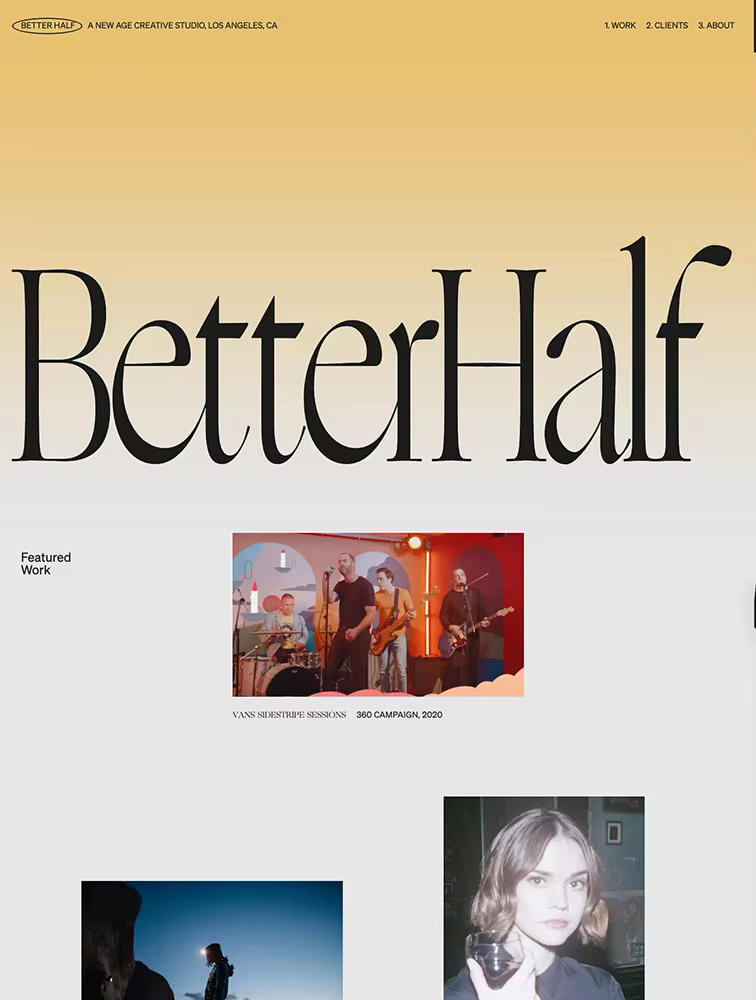创意工作室网站Better Half