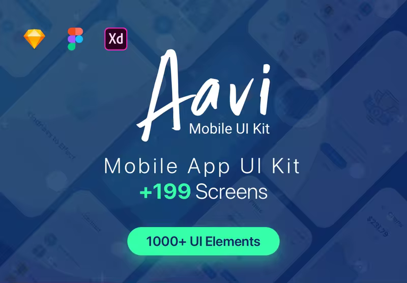小咖下午茶：通用移动应用程序 UI 套件