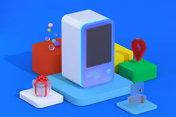 3D现代生活元素图片韩国素材