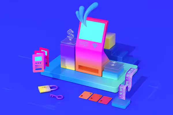 3D智能支付元素图片韩国素材