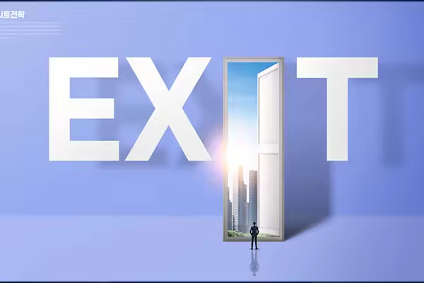Exit出口商业发展概念海报设计韩国素材[PSD]