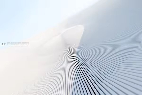 抽象条纹白色空间海报设计韩国素材[psd]
