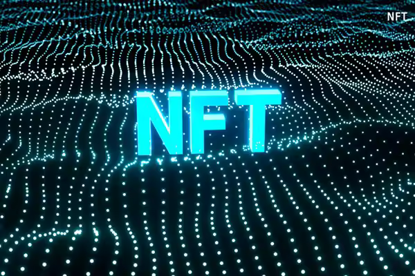 点线波浪NFT海报设计韩国素材[psd]