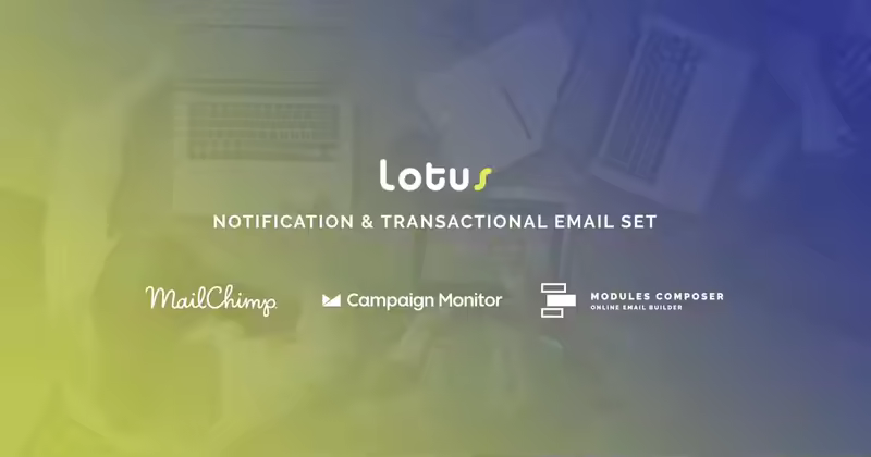 Lotus – 通知电子邮件模板