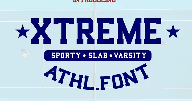 Xtreme Serif 字体