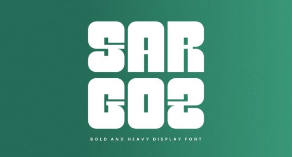 Sargoz – 现代无字体