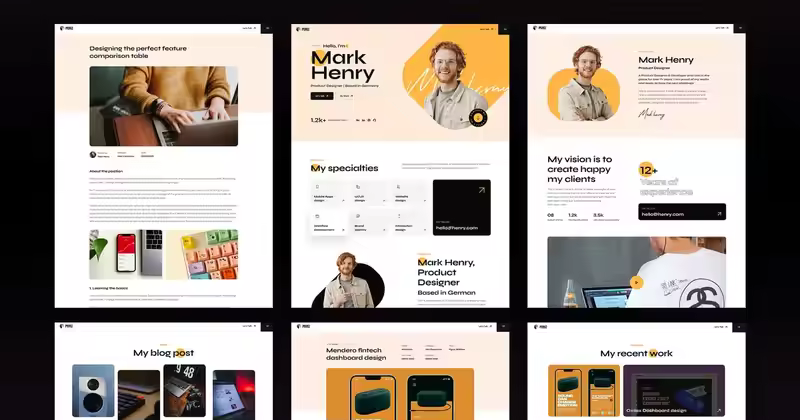 Perez – Portfolio WordPress 主题