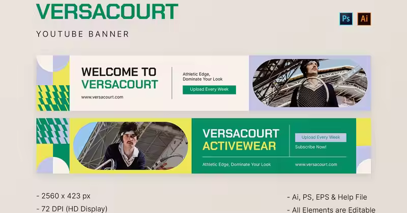 Versacourt – Youtube 横幅