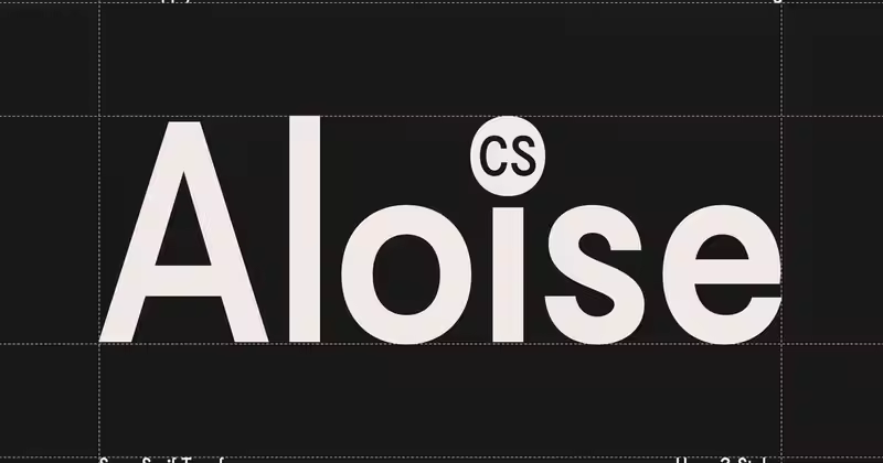 Aloise – 当代字体