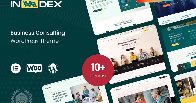 Invadex – 商业咨询 WordPress 主题
