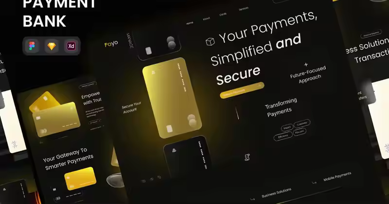 Payo – 支付银行登陆页面