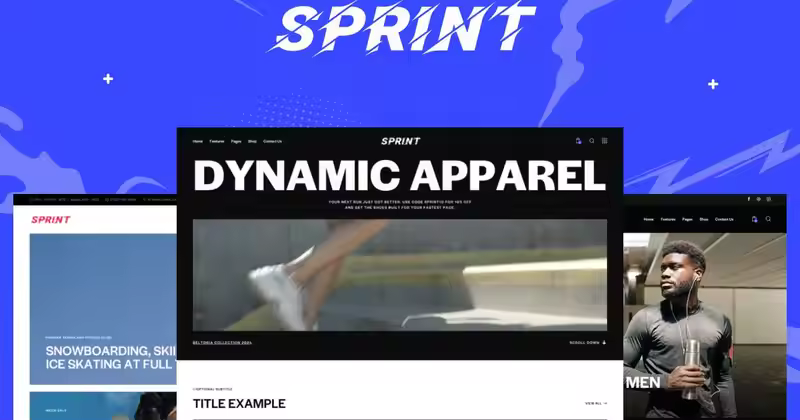 Sprint 短跑WordPress主题