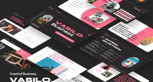 Vasilo – 商业创意 GoogleSlide 模板