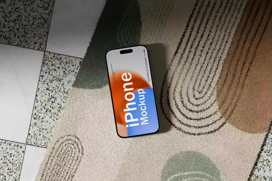 逼真的iPhone样机素材