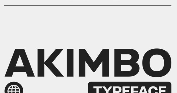 Akimbo 字体