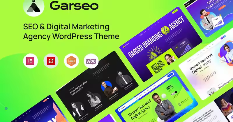 Garseo – SEO 和数字营销 WordPress 主题