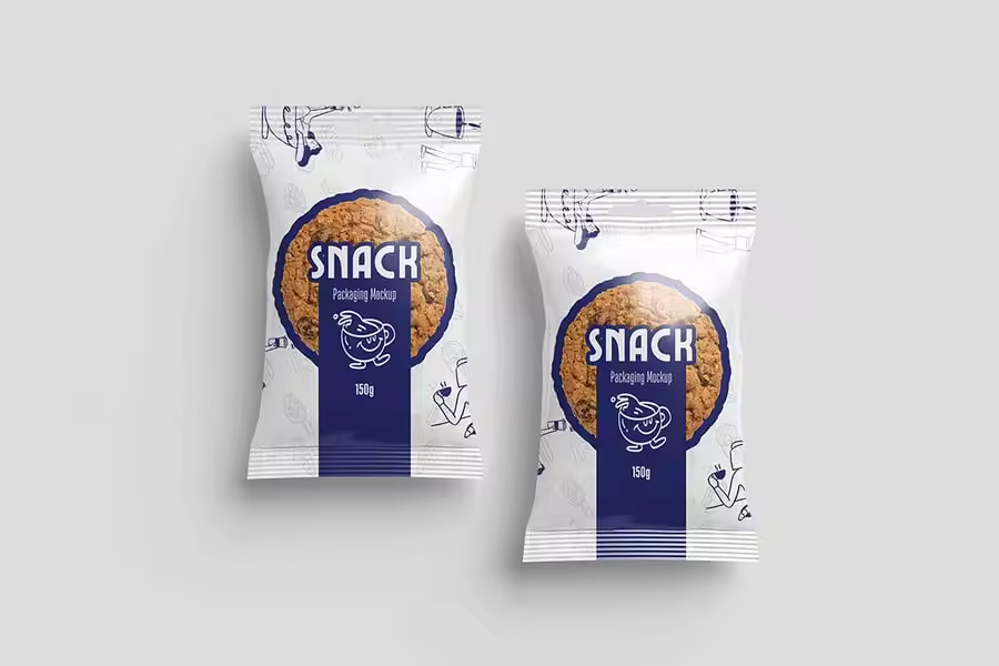 零食包装样机素材(PSD)snack-packaging-mockup