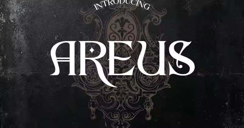 Areus – 凯尔特复古标志字体