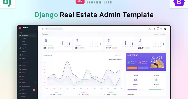 Lahomes – Django 房地产管理后台