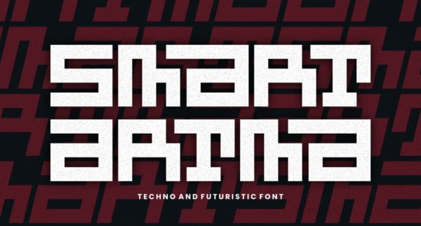 Smart Artma – 科技与运动字体