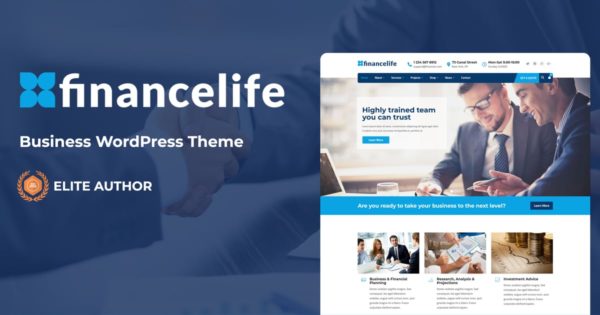 FinanceLife – 商业 WordPress 主题
