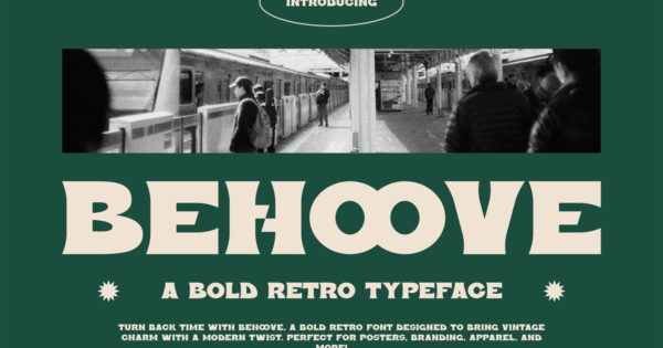 Behouve 复古字体
