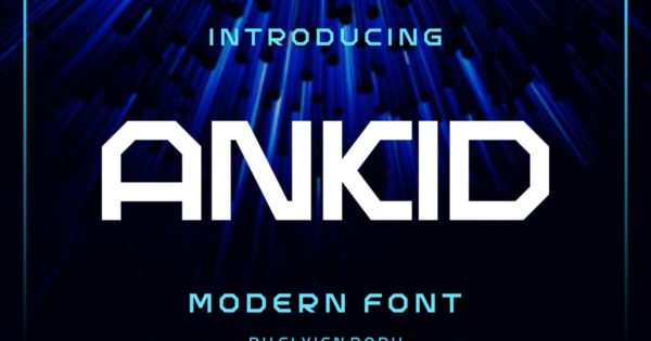 Ankid – 显示字体