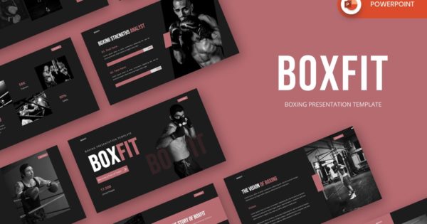 Boxfit – 拳击 PowerPoint 模板