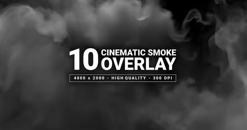 10 电影烟雾叠加