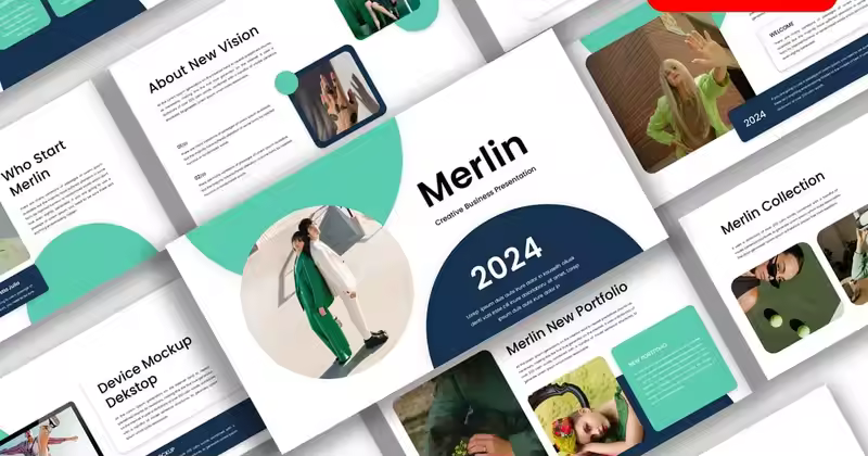 Merlin – 创意商业 PowerPoint